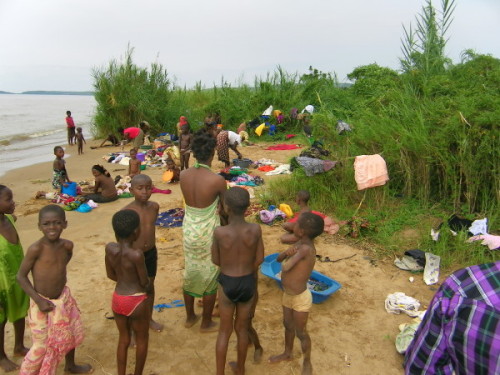 Bild Tanganyikasee Badestrand Katonga